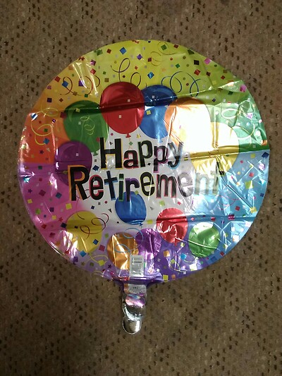 Happy retirement