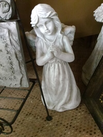 Girl planter