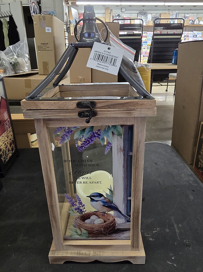 Never be apart lantern