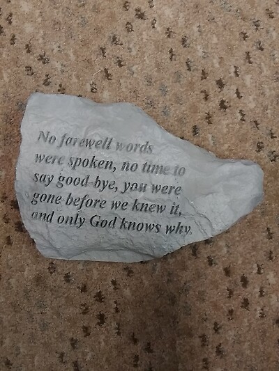 No farwell words