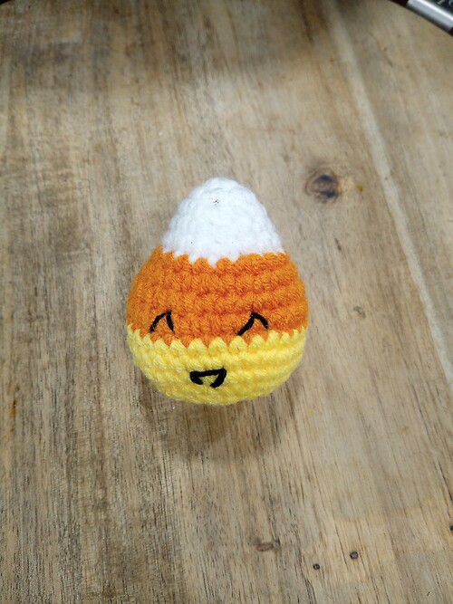 Crocheted Candy Corn