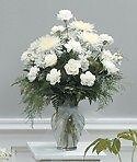 White Vase Arrangement