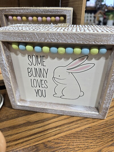 Some bunny sign