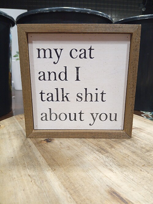 Cat Sign