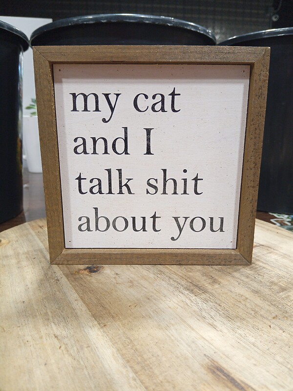 Cat Sign