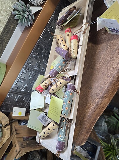 Wooden fish lures