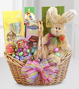 Easter Sweets and Treats Bunny Basket