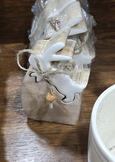 Jumping bunny decoration