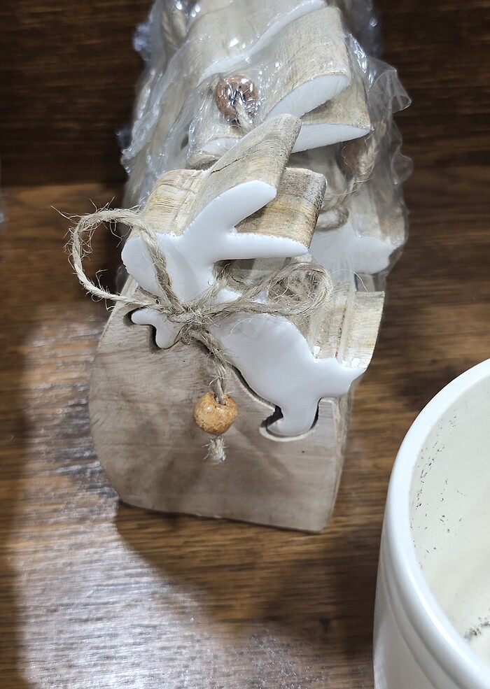 Jumping bunny decoration