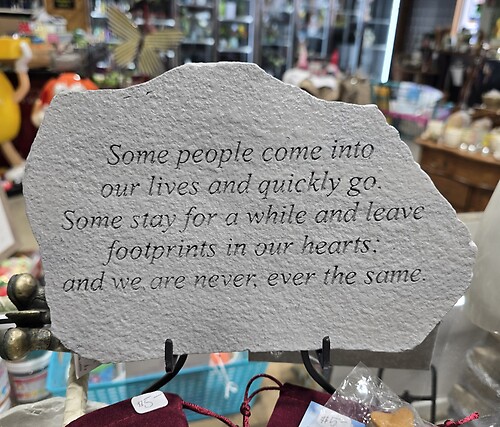 Some people come
