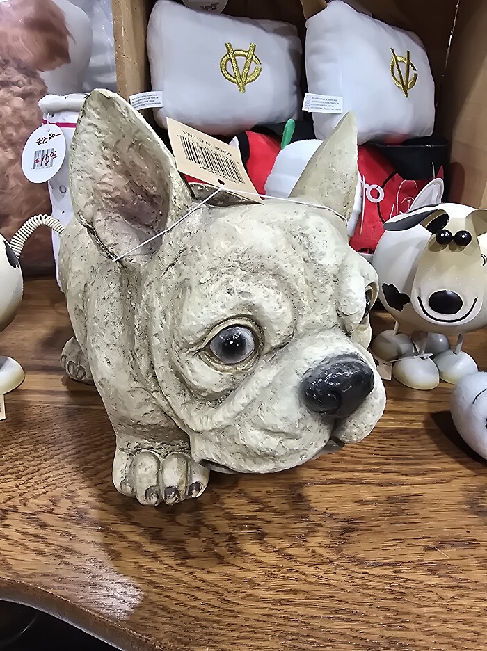 Dog planter