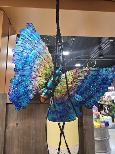 Metal butterfly