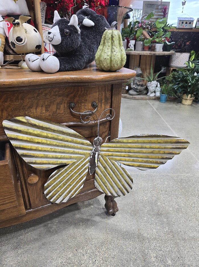 Metal butterfly