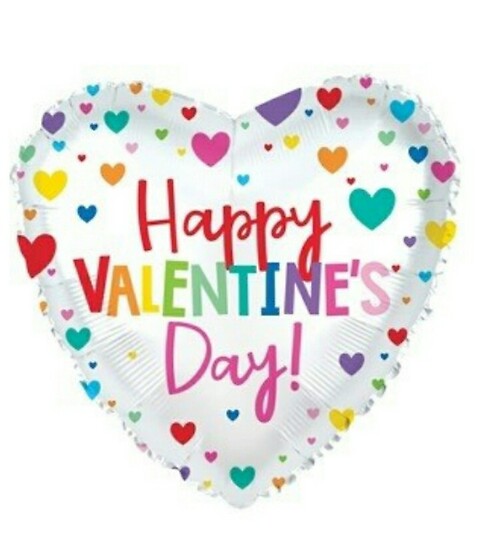 Balloon happy Valentine's day