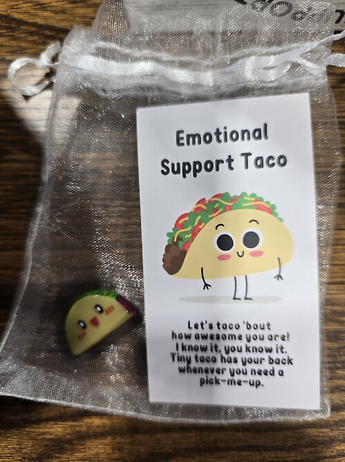 Emotional support taco