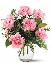 Pink carn Vase