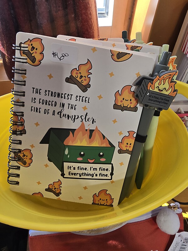 Dumpster fire book